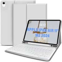 Чохол до планшета BeCover Keyboard Apple iPad Air 11" M2 2024 Gray (711396)