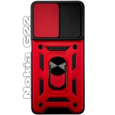 Чохол до мобільного телефона BeCover Military Nokia G22 Red (709993)