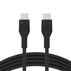 Дата кабель USB-C to USB-C 2.0m 60W Belkin (CAB009BT2MBK)