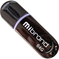 USB флеш накопичувач Mibrand 64GB Panther Black USB 2.0 (MI2.0/PA64P2B)