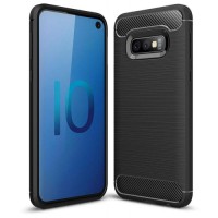 Чохол до мобільного телефона Laudtec для SAMSUNG Galaxy S10e Carbon Fiber (Black) (LT-GS10eB)