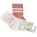Шкарпетки дитячі Bibaby з ведмедиком (68412-6-12-creampink)