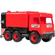 Машинка для дітей Tigres Авто "Middle truck" сміттєвоз (червоний) в коробці (39488)