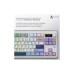 Клавіатура Ajazz AK870 PLUS Murad Switch RGB Wireless/Bluetooth/USB White (AK870-MU-BWD)