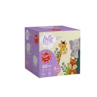 Підгузки Lolly Premium Soft розмір 5 (11-25 кг) Підгузки 32 шт + Підгузки-трусики 28 шт + Подарунок (4820174981198)