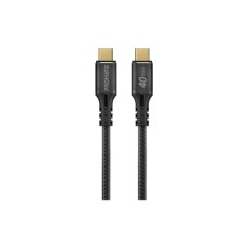 Дата кабель USB-C to USB-C powerbolt240-1m.black Promate (powerbolt240-1m.black)