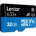 Карта пам'яті Lexar 32GB microSDHC class 10 UHS-I 633x (LSDMI32GBB633A)