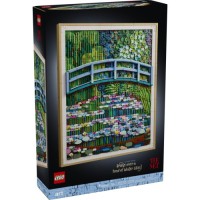Конструктор LEGO ART «Міст над ставком із лататтям» Клода Моне (31220)