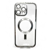 Чохол до мобільного телефона BeCover TPU Chrome Case (MagSafe) для Apple iPhone 16 Pro Max Silver (712088)