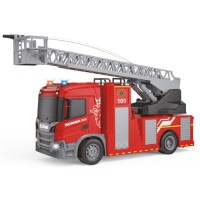 Спецтехніка TechnoDrive серії Big Truck – Пожежна машина Scania (світло, звук, функ. води) (6407KS)