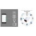 Розумне реле TUYA Wi-Fi, 30A, AC 100-240V, 6600W (HS084035)