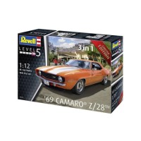 Збірна модель Revell модель автомобіль Chevrolet '69 Camaro® Z/28, рівень 5, 1:12 (RVL-07727)