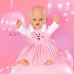 Аксесуар до ляльки Zapf Одяг для ляльки Baby Born - Сукня з зайкою (832868)