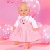 Аксесуар до ляльки Zapf Одяг для ляльки Baby Born - Сукня з зайкою (832868)