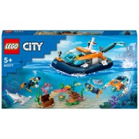 Конструктор LEGO City Дослідницький підводний човен 182 деталей (60377)