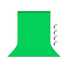 Фон Puluz PU5206G backdrop 3x6 m green (PU5206G)
