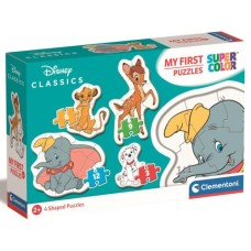 Пазл Clementoni 4 в 1 Disney Animals, серія "My First Puzzles (20806)
