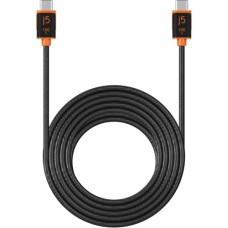 Дата кабель USB-C to USB-C 1.8m 100W (20V/5A) premium J5create (JUCX25L18-N)