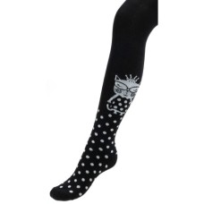 Колготки дитячі UCS Socks з котиком (M0C0301-2106-5-black)