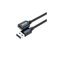 Дата кабель USB 2.0 AM/AF 2.0m black Vention (CBHBH)