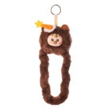 М'яка іграшка Tangle з кільцем diudiu baby Furry Bear Cocoa Brownie (HWTANGLE02D01-BD01)