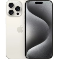 Мобільний телефон Apple iPhone 15 Pro 256Gb (Grade B) White Titanium USED (iP15Pr25WhT_B)
