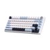 Клавіатура GamePro MK160 V2 Warden QLAB Sakura Linear RGB USB UA White (MK160-V2-BL-QS)