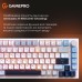 Клавіатура GamePro MK160 V2 Warden QLAB Sakura Linear RGB USB UA White (MK160-V2-BL-QS)