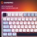 Клавіатура GamePro MK160 V2 Warden QLAB Sakura Linear RGB USB UA White (MK160-V2-BL-QS)