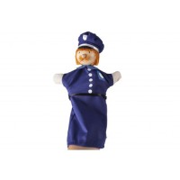 Ігровий набір Goki Лялька-рукавичка Поліцейський (51646G)
