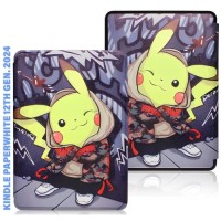 Чохол до електронної книги BeCover Smart Case Amazon Kindle Paperwhite 12th Gen. 2024 7" Pikachu (712858)