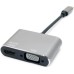 Перехідник Type-C to HDMI / VGA Extradigital (KBV1743)
