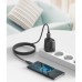 Дата кабель USB 2.0 AM to USB-C 1.0m braided black XO (NB235_C_Black)