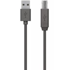 Кабель для принтера USB 2.0 AM/BM 3.0m Belkin (F3U154bt3M)