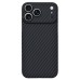 Чохол до мобільного телефона BeCover FIBRA Carbonite MagSafe Apple iPhone 17 Pro Black (715409)