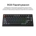 Клавіатура Keychron V1 Ultra Keychron Red Switch RGB UA Black (V1U-D1-UA)