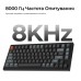 Клавіатура Keychron V1 Ultra Keychron Red Switch RGB UA Black (V1U-D1-UA)