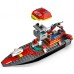 Конструктор LEGO City Човен пожежної бригади 144 деталі (60373)