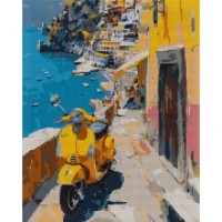 Картина по номерам Santi алмазна мозаїка Романтичне узбережжя 40х50 см на під (956049)