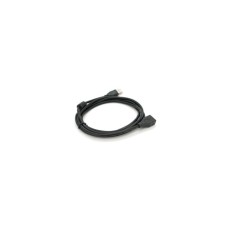 Дата кабель USB 2.0 AM/AF 2.0m ferrite black Voltronic (YT-AM/AF-2.0B)