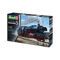 Збірна модель Revell Експрес локомотив BR03 з тендером рівень 5, 1:87 (RVL-02166)