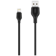 Дата кабель USB 2.0 AM to Lightning 1.0m 2.1A black XO (XO-NB-103-L-1-BK)