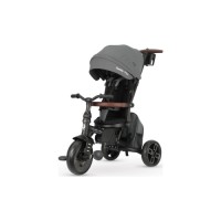 Дитячий велосипед QPlay Comfo Max складаний триколісний Grey (T70 ComfoMaxGrey)