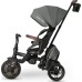 Дитячий велосипед QPlay Comfo Max складаний триколісний Grey (T70 ComfoMaxGrey)