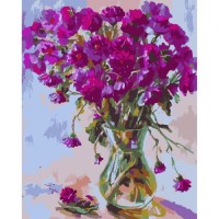 Картина по номерам Santi Оксамитовий букет ©juliatomesko_artist 40*50 см (954728)
