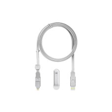 Дата кабель 6in1 inCharge XL 2.0m white Rolling Square (XLM02R)