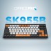 Клавіатура OfficePro SK955B Wireless/Bluetooth Black (SK955B)