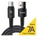 Дата кабель USB 2.0 AM to USB-C 0.5m 7A 100W black Essager (EXC7A-CGB01-P)