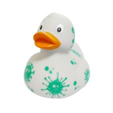 Іграшка для ванної LiLaLu Качка Вірус (L1308)
