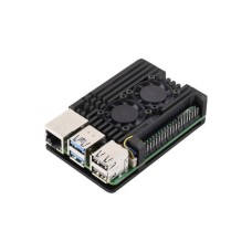 Корпус до промислового ПК KUONGSHUN for Raspberry Pi 5 Alu 2 fans (RA787)